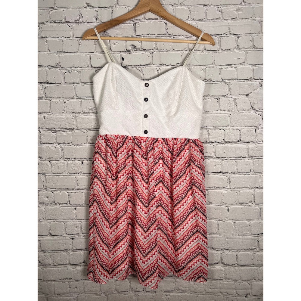 Three Pink Hearts Dress Size Medium NWT